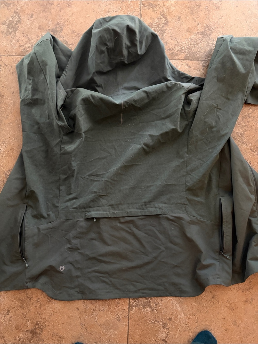 Lululemon men’s large warp light packable jacket green running - Picture 5 of 5